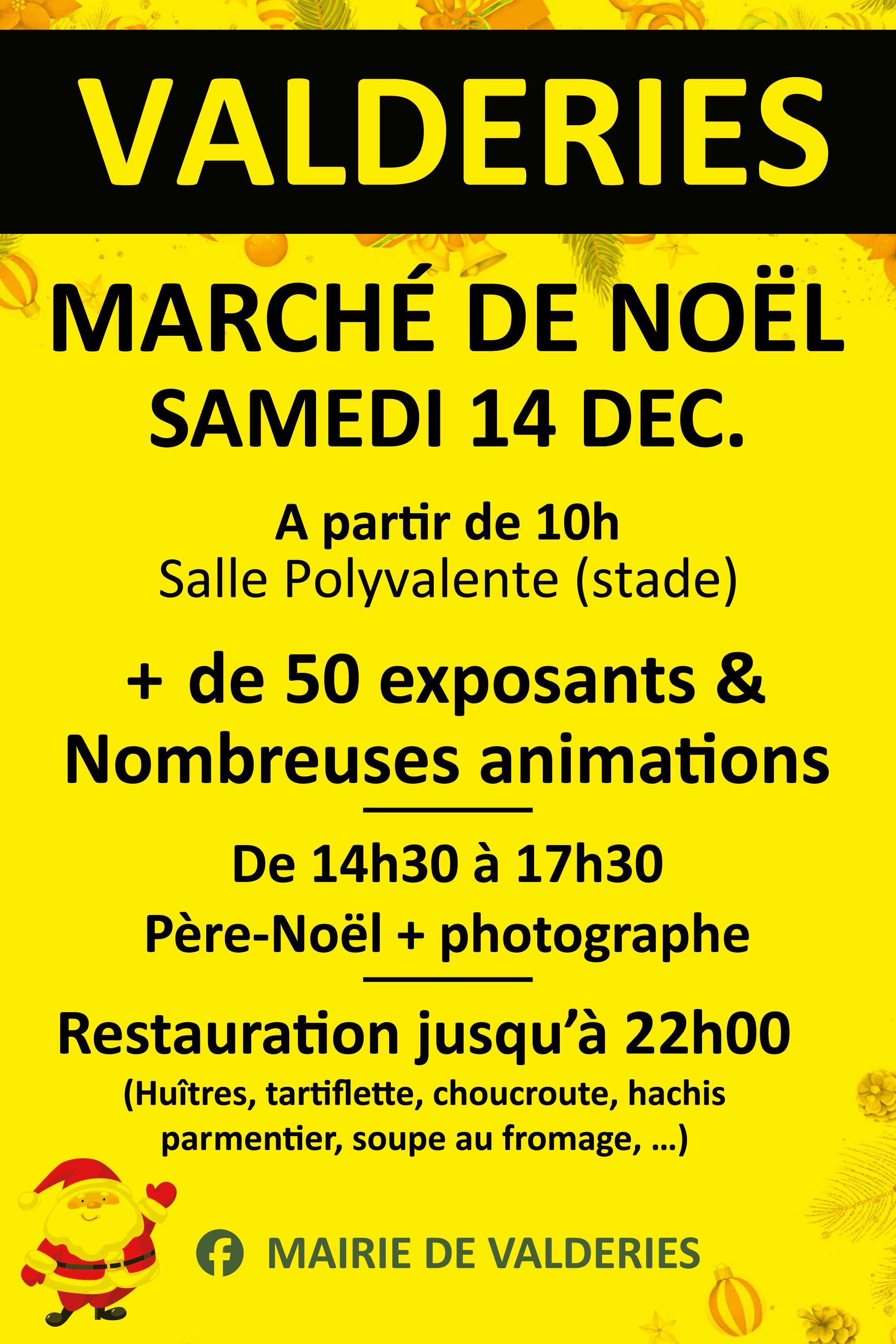 Le marché de Noël 2024 se prépare.