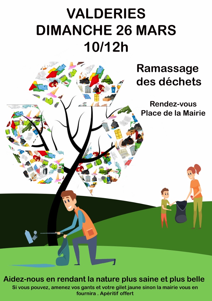 Ramassage des déchets 26 03 2023