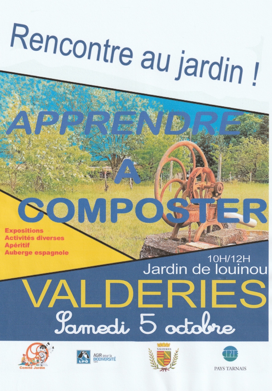 Apprendre à composter au jardin participatif. 05 10 2024