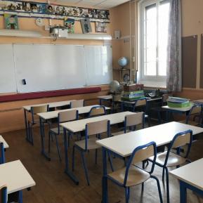 Des petits travaux ont été réalisés à l'école